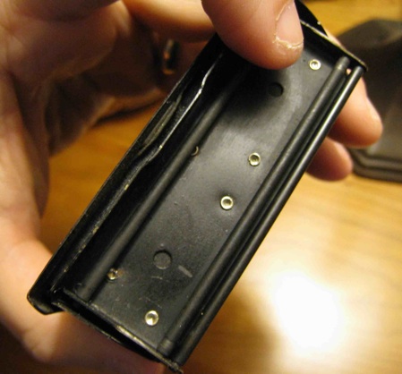 kodak no. 1 Folder-holes above rivets reveals bellows materials