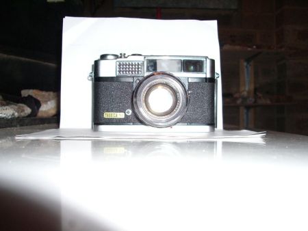 Yashica M camera front pic